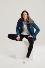 Black Jersey Knit Leggings - Image 4