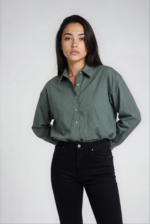 Collared Cotton Shirt - Image 8