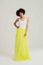 French Chiffon Maxi Skirt - Image 5