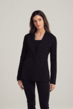 Black Collared Blazer - Image 2