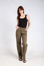 Cotton Cargo Trousers - Image 3