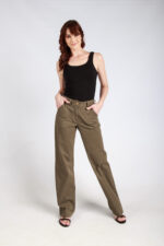 Cotton Cargo Trousers - Image 2