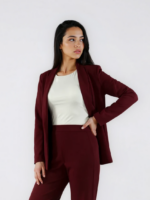 The Suit Collection - Roll Collar Blazer - Image 2