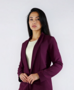 The Suit Collection - Roll Collar Blazer - Image 3