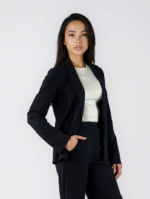 The Suit Collection - Roll Collar Blazer - Image 6