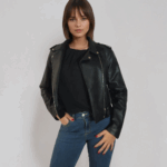 Taylor Faux Leather Jacket
