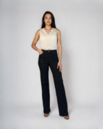 Dark Indigo Straight Wide-Leg Jeans - Image 2